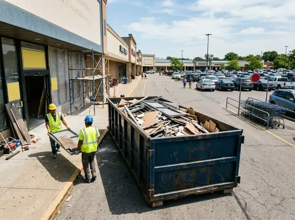 retail-store-renovation-debris-003 — frequently asked questions, Roll-off Dumpster Rentals in Holmes Beach, FL